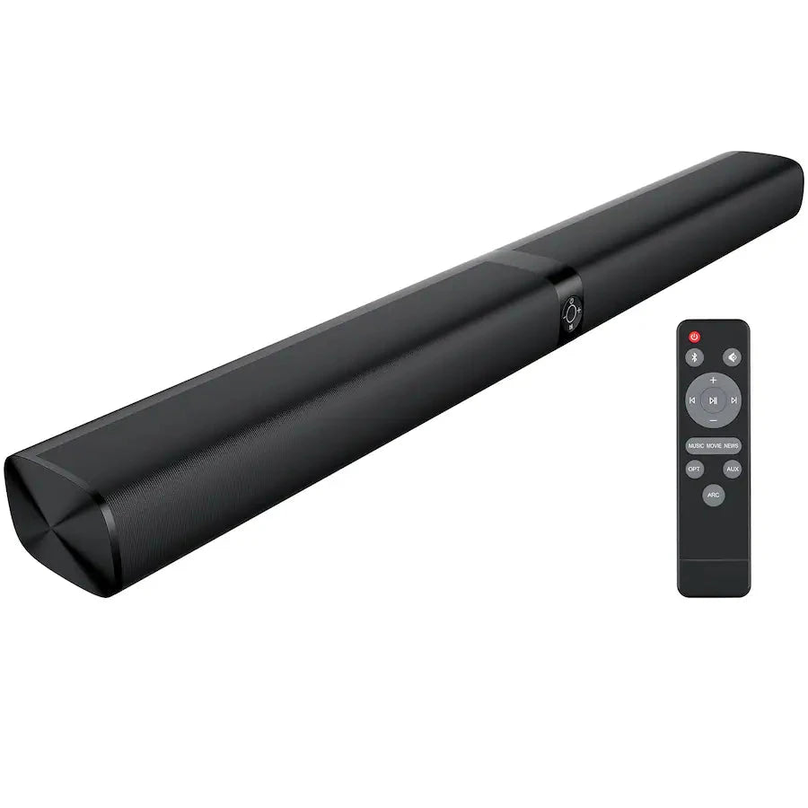 2 in 1 Separable Bluetooth TV Soundbar Home Audio with Arc Optical AUX Connect Cowinaudio 