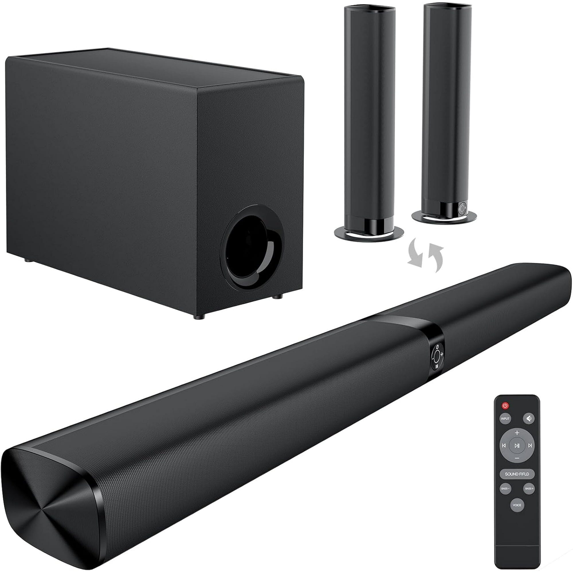 2023E sound bars black Cowinaudio 