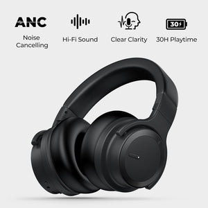 E7 Active Noise Cancelling Headphones Wireless Bluetooth Headphones with Rich Bass