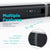 Bluetooth Sound bar for TV, 50W Sound Bar with 4 Drivers and Remote Control, Home Audio TV Speakers Sound Bar with Arc/Optical/AUX Connect Cowinaudio 