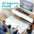 Bluetooth Sound bar for TV, 50W Sound Bar with 4 Drivers and Remote Control, Home Audio TV Speakers Sound Bar with Arc/Optical/AUX Connect Cowinaudio 
