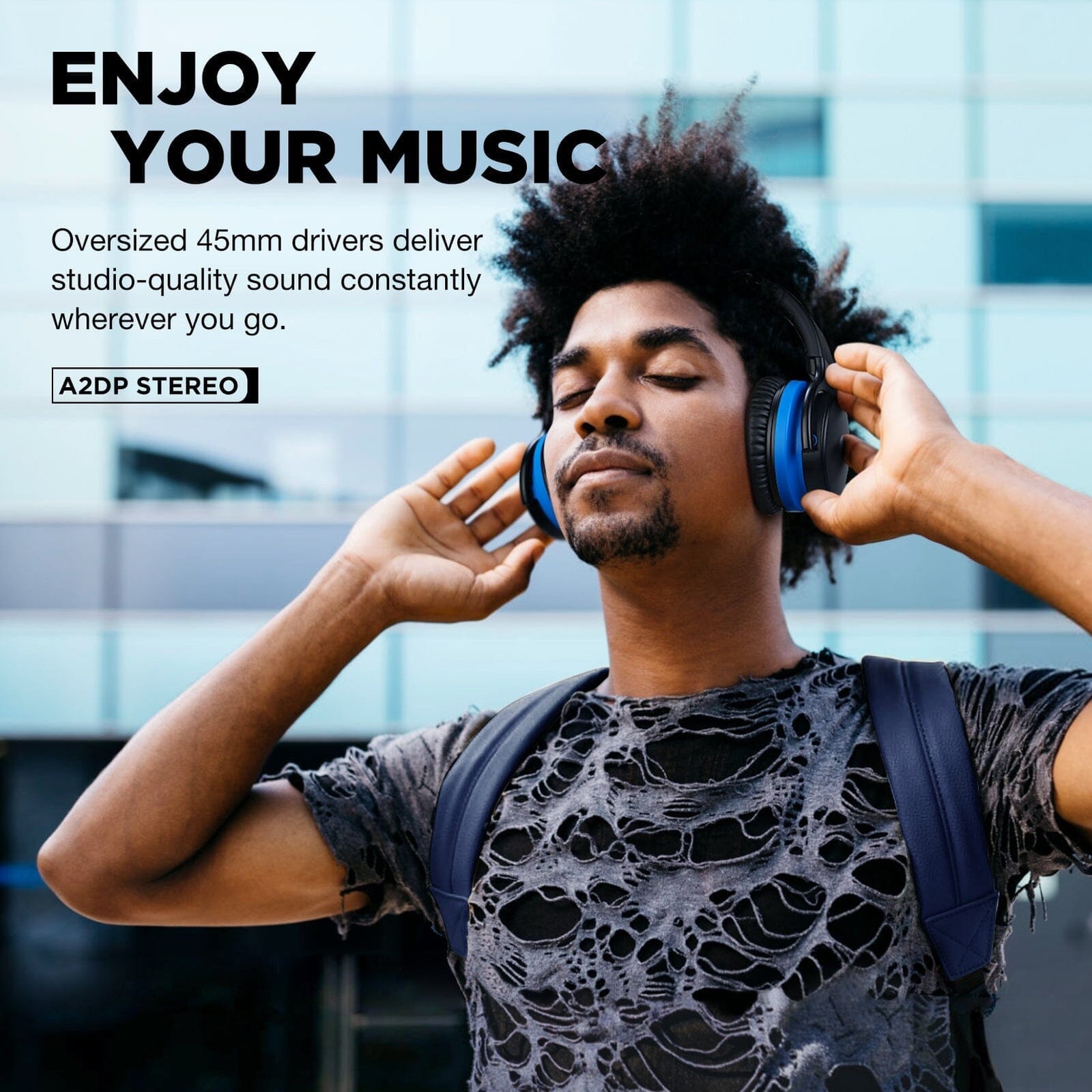 E7 Basic B Active Noise Cancelling Headphones Bluetooth Headphones Wireless Headphones Headphone Cowinaudio Blue 