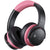 E7 Basic B Active Noise Cancelling Headphones Bluetooth Headphones Wireless Headphones Headphone Cowinaudio Pink 