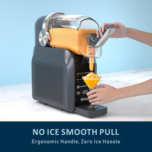 Slushie Machine, Frozen Drink Maker with 7 Preset Programs Cowinaudio 
