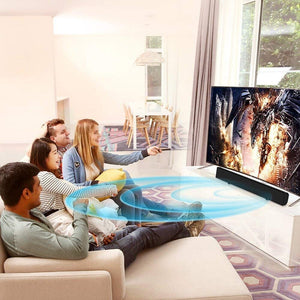 Sound Bars for TV Soundbar Wired & Wireless Bluetooth Sound Bars (30-Inch Speakers/RCA/AUX/Remote Control) Cowinaudio 