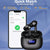 True Wireless Bluetooth Earbuds with Smart LED Display Charging Case , Bluetooth 5.0 Earbuds in-Ear TWS Stereo Headphones, IPX7 Waterproof in Ear Earphones, Black Cowinaudio 
