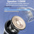 True Wireless Bluetooth Earbuds with Smart LED Display Charging Case , Bluetooth 5.0 Earbuds in-Ear TWS Stereo Headphones, IPX7 Waterproof in Ear Earphones, Black Cowinaudio 