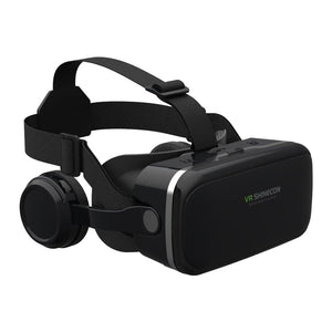 VR Headset 3D Glasses Virtual Reality Headset for VR Games & 3D Movies, Eye Care System for iPhone and Android Smartphones Cowinaudio 