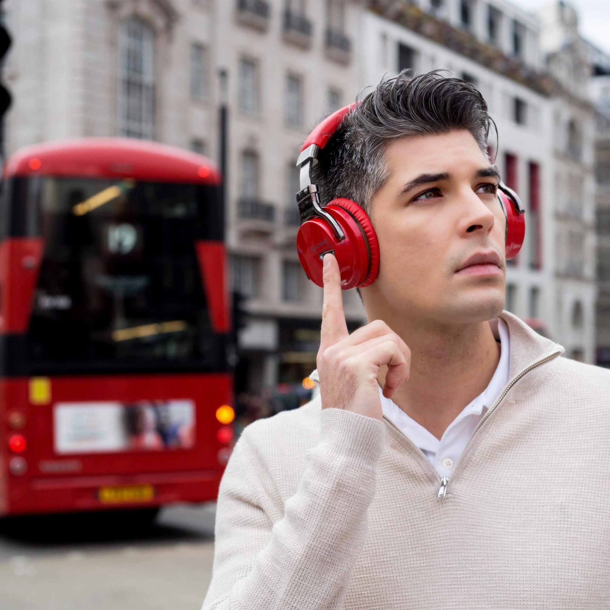 COWIN E7 Active Noise Cancelling Wireless Bluetooth Over ear Headphones Cowinaudio