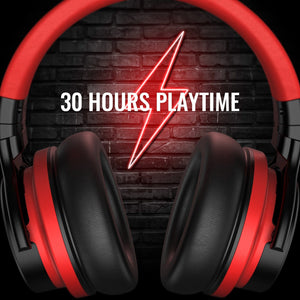 E7 Basic C Active Noise Cancelling Headphones Bluetooth Headphones Wireless Headphones, Red Headphone Cowinaudio 