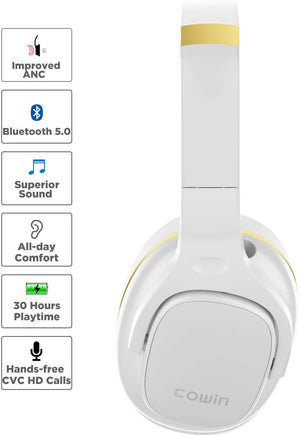 active noise cancelling headphones noise cancelling headphones noise reduction headphones wireless noise cancelling headphones bluetooth noise cancelling headphone cowin e9 headphones