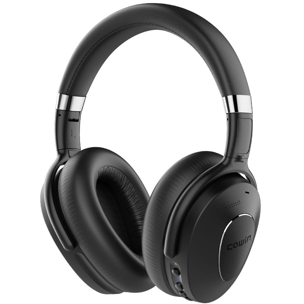 thumbnail image 2 of Wireless Headphones Over-Ear Headphones Active Noise Cancelling Bluetooth Headphones With Microphones, 42 Hours Playtime, HiFi Audio Adjustable... 2 of 12